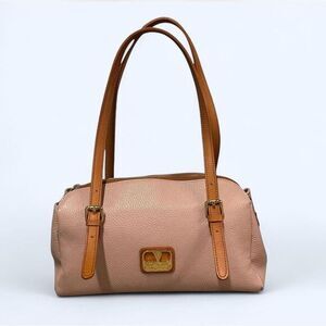 Valentina Leather Women’s Pink Medium Shoulder Purse